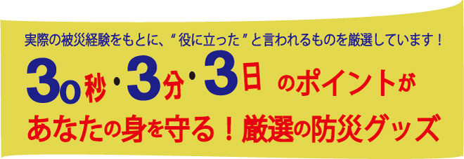 30秒・3分・3日タイトル