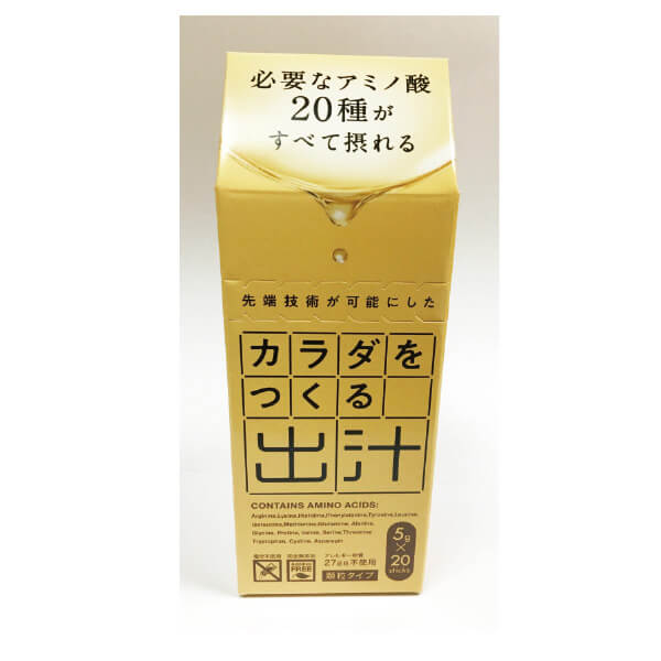 【価格改定】カラダをつくる出汁5g入×20本